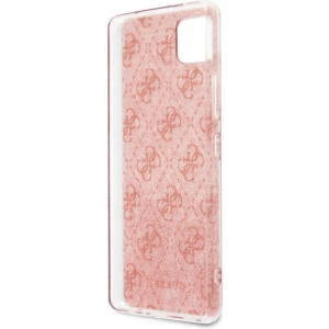 Kup Etui Guess GUHCSA22PCU4GLPI Samsung Galaxy A22 5G rózsaszín/pink hardcase - GUE1226PNK - {ean13} - Sklep Home Screen