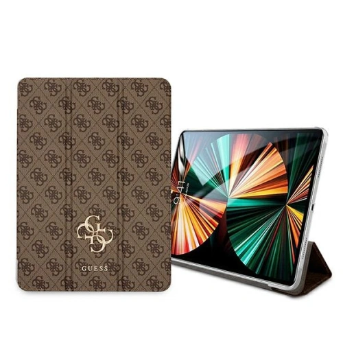 Kup Etui Guess GUIC12G4GFBR Apple iPad Pro 12.9 2021 (5. generacji) Book Cover brąz/brown 4G Collection - GUE1233BR - {ean13} - Sklep Home Screen