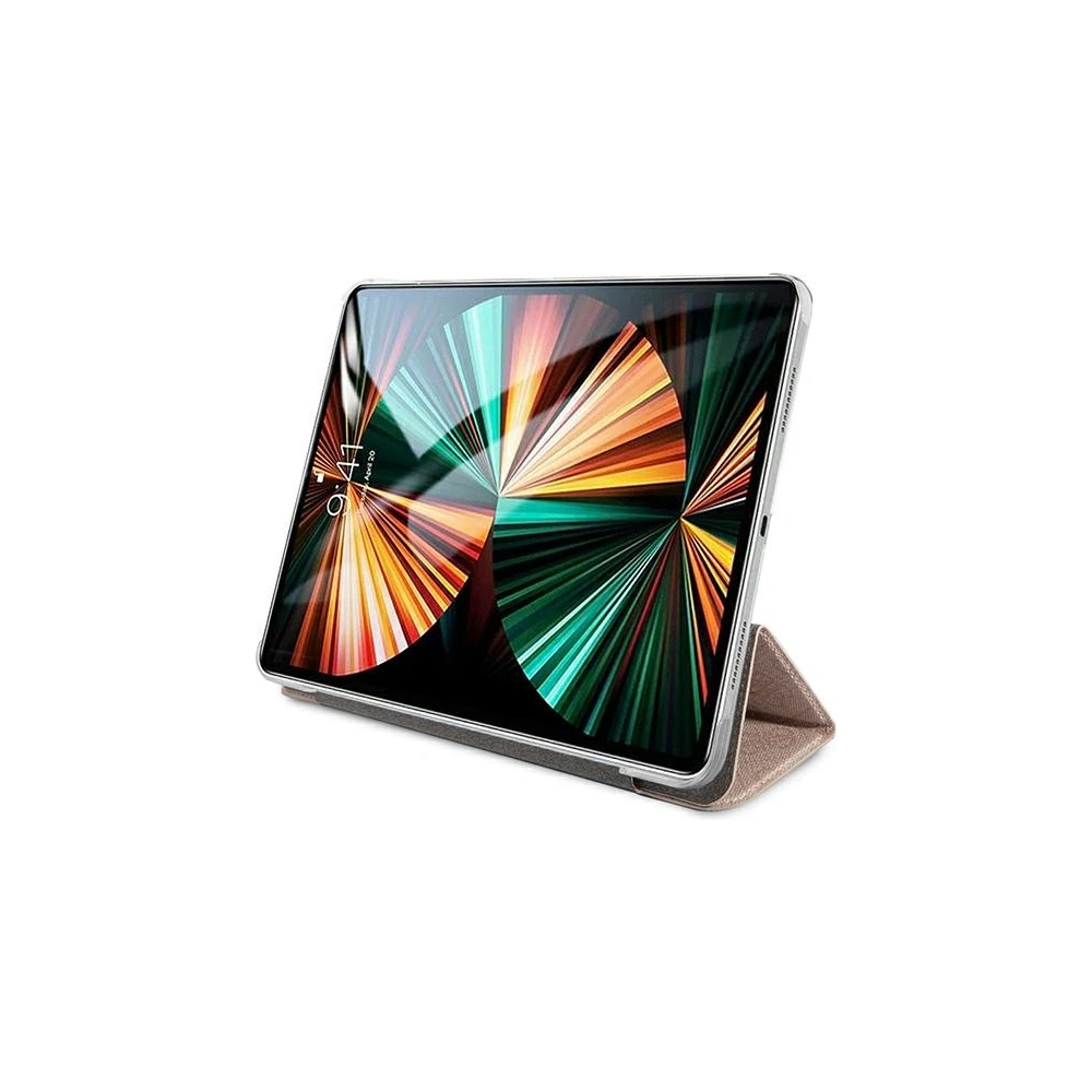 Etui Guess GUIC12G4GFPI Apple iPad Pro 12.9 2021 (5. generacji) Book Cover różowy/pink 4G Collection