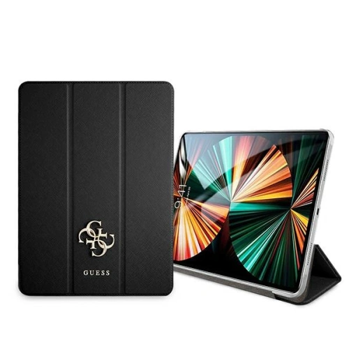 Kup Guess Apple Tasche GUIC12PUSASBK iPad Pro 12.9 2021 (5. Generation) Book Cover schwarz/schwarz Saffiano Collection - GUE1236BLK - {ean13} - Sklep Home Screen