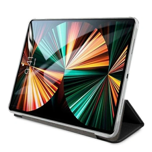 Kup Guess Apple Tasche GUIC12PUSASBK iPad Pro 12.9 2021 (5. Generation) Book Cover schwarz/schwarz Saffiano Collection - GUE1236BLK - {ean13} - Sklep Home Screen