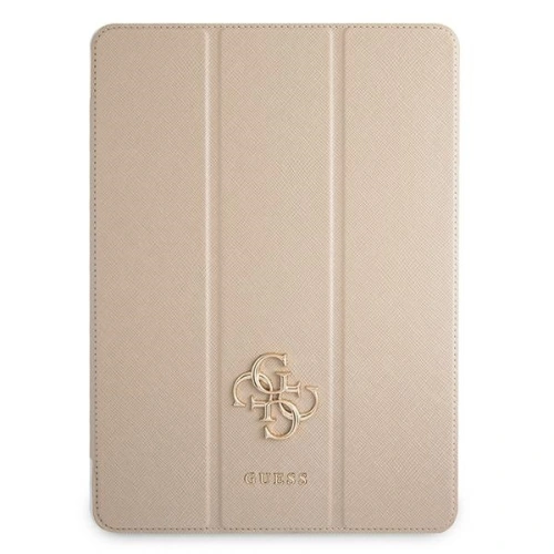 Kup Etui Guess GUIC12PUSASGO Apple iPad Pro 12.9 2021 (a 5-a generație) Book Cover aurie/gold Saffiano Collection - GUE1237GLD - {ean13} - Sklep Home Screen