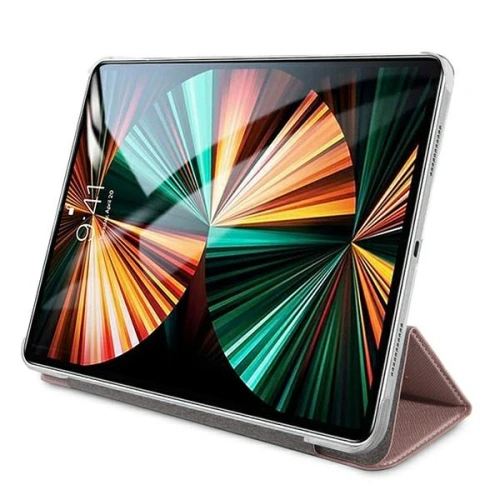 Kup Guess Apple Tasche GUIC12PUSASPI iPad Pro 12.9 2021 (5. Generation) Book Cover rosa/rosa Saffiano Kollektion - GUE1238PNK - {ean13} - Sklep Home Screen