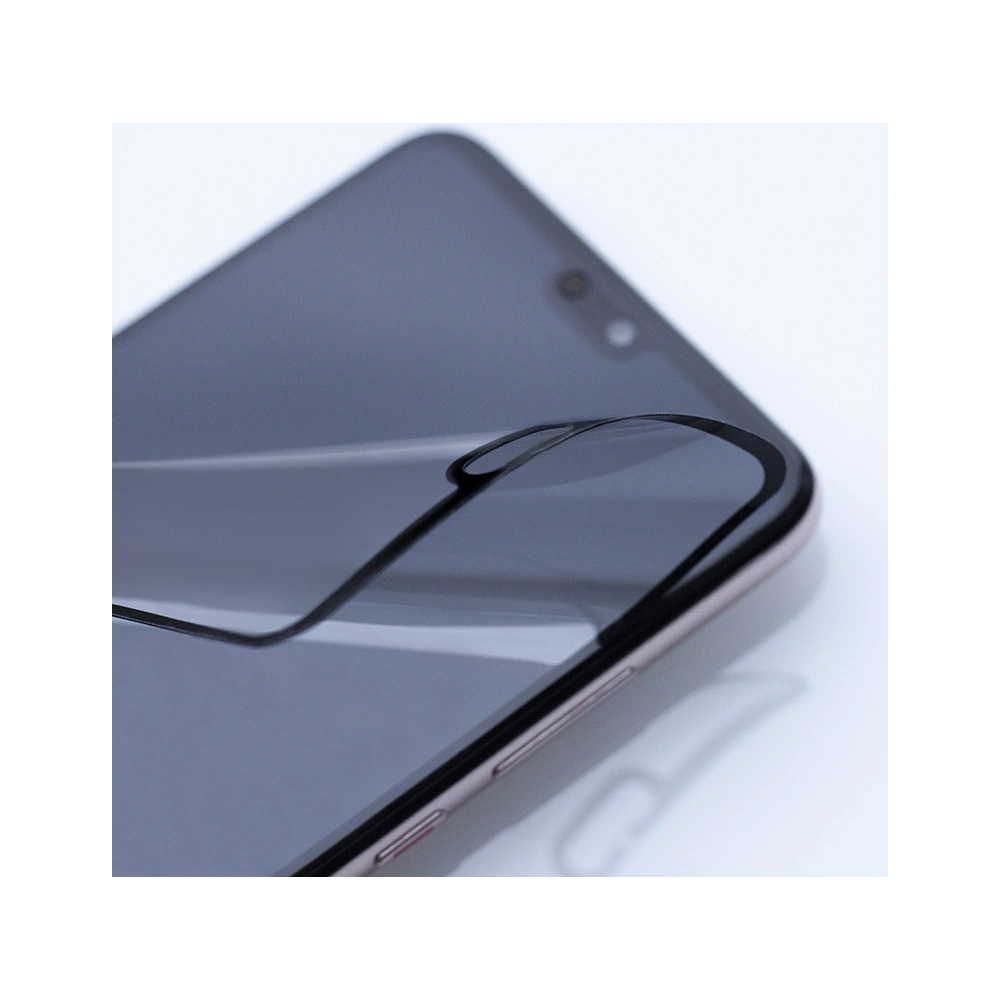 Szkło hybrydowe 3MK FlexibleGlass Max Samsung Galaxy S21+ Plus czarne