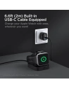 Buy Spigen PF2002 PowerArc Apple Watch Wireless Charger Black - SPN1678BLK - {ean13} - Home Screen Store Europe