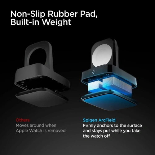 Buy Spigen PF2002 PowerArc Apple Watch Wireless Charger Black - SPN1678BLK - {ean13} - Home Screen Store Europe