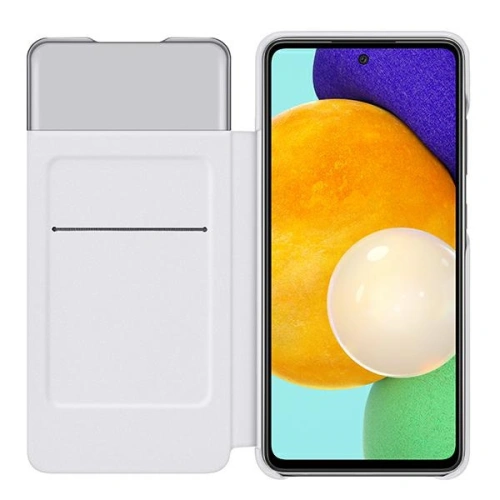 Kup Etui Samsung Galaxy A52/A52s EF-EA525PW bílý/white S View Wallet Cover - SMG432WHT - {ean13} - Sklep Home Screen