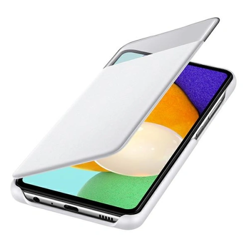 Kup Etui Samsung Galaxy A52/A52s EF-EA525PW bílý/white S View Wallet Cover - SMG432WHT - {ean13} - Sklep Home Screen