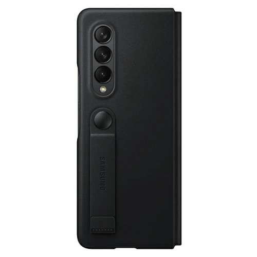 Kup Etui Samsung Galaxy Z Fold 3 EF-FF926LBEGWW czarny/black Leather Flip Cover - SMG434BLK - {ean13} - Sklep Home Screen