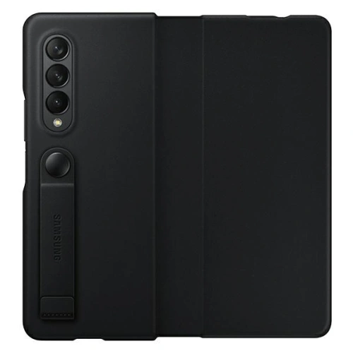 Kup Etui Samsung Galaxy Z Fold 3 EF-FF926LBEGWW czarny/black Leather Flip Cover - SMG434BLK - {ean13} - Sklep Home Screen