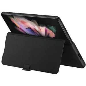 Kup Etui Samsung Galaxy Z Fold 3 EF-FF926LBEGWW czarny/black Leather Flip Cover - SMG434BLK - {ean13} - Sklep Home Screen