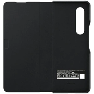 Kup Etui Samsung Galaxy Z Fold 3 EF-FF926LBEGWW czarny/black Leather Flip Cover - SMG434BLK - {ean13} - Sklep Home Screen
