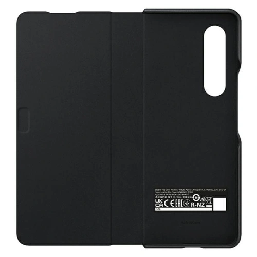 Kup Etui Samsung Galaxy Z Fold 3 EF-FF926LBEGWW czarny/black Leather Flip Cover - SMG434BLK - {ean13} - Sklep Home Screen