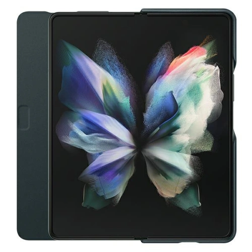 Kup Samsung Tasche Galaxy Z Fold 3 EF-FF926LGEGWW grün/grün Leder Flip Cover - SMG435GRN - {ean13} - Sklep Home Screen