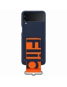 Kup Etui Samsung Galaxy Flip 3 EF-GF711TNEGWW granat/bleumarin Capac din silicon cu curea - SMG436NAV - {ean13} - Sklep Home Screen