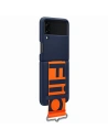 Kup Etui Samsung Galaxy Flip 3 EF-GF711TNEGWW modré/navy silikonové pouzdro s páskem - SMG436NAV - {ean13} - Sklep Home Screen