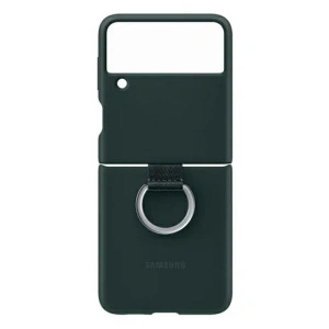 Kup Etui Samsung Galaxy Flip 3 EF-PF711TGEGWW zielony/green Silicone Cover Ring - SMG438GRN - {ean13} - Sklep Home Screen