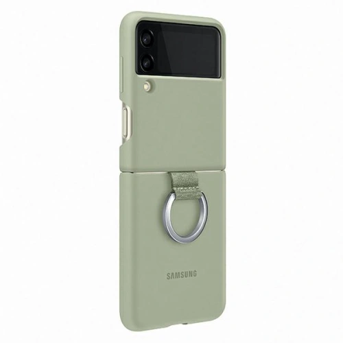 Kup Samsung Case Galaxy Flip 3 EF-PF711TMEGWW oliv/olivgrün Silikonhülle Ring - SMG439OLI - {ean13} - Sklep Home Screen