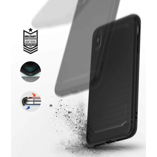 Kup Etui Ringke Onyx iPhone XR 6.1 Black - RGK752BLK - {ean13} - Sklep Home Screen
