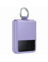Kup Etui Samsung Galaxy Flip 3 EF-PF711TVEGWW levandulový/lavender Silicone Cover Ring - SMG441LAV - {ean13} - Sklep Home Screen