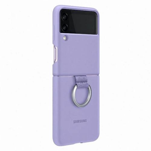Kup Samsung Gehäuse Galaxy Flip 3 EF-PF711TVEGWW lavendel/lavendel Silikonhülle Ring - SMG441LAV - {ean13} - Sklep Home Screen
