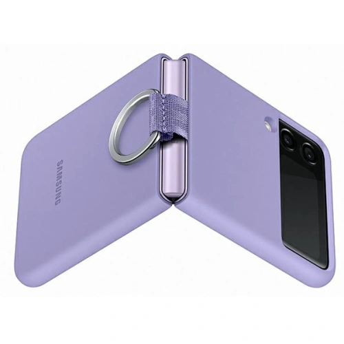 Kup Samsung Gehäuse Galaxy Flip 3 EF-PF711TVEGWW lavendel/lavendel Silikonhülle Ring - SMG441LAV - {ean13} - Sklep Home Screen