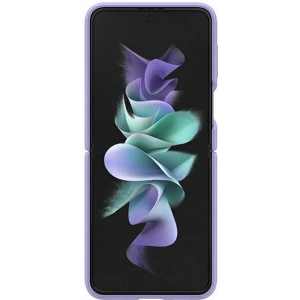 Kup Etui Samsung Galaxy Flip 3 EF-PF711TVEGWW lawendowy/lavender Silicone Cover Ring - SMG441LAV - {ean13} - Sklep Home Screen