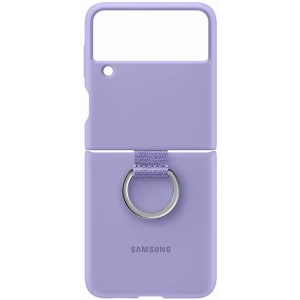 Kup Etui Samsung Galaxy Flip 3 EF-PF711TVEGWW lawendowy/lavender Silicone Cover Ring - SMG441LAV - {ean13} - Sklep Home Screen