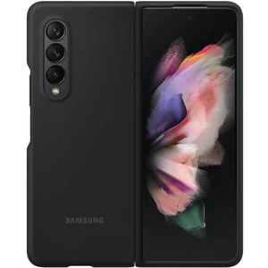 Kup Etui Samsung Galaxy Z Fold 3 EF-PF926TBEGWW negru/black Silicone Cover - SMG442BLK - {ean13} - Sklep Home Screen