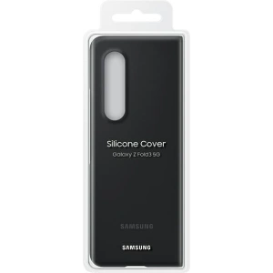 Kup Etui Samsung Galaxy Z Fold 3 EF-PF926TBEGWW czarny/black Silicone Cover - SMG442BLK - {ean13} - Sklep Home Screen