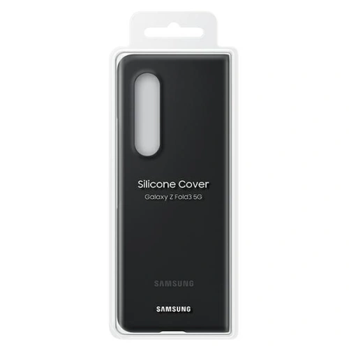 Buy Samsung Galaxy Z Fold 3 EF-PF926TBEGWW black Silicone Cover - SMG442BLK - {ean13} - Home Screen Store Europe