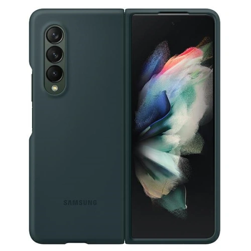Kup Etui Samsung Galaxy Z Fold 3 EF-PF926TGEGWW verde/green Silicone Cover - SMG443GRN - {ean13} - Sklep Home Screen