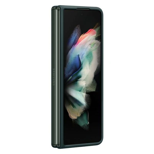 Kup Etui Samsung Galaxy Z Fold 3 EF-PF926TGEGWW zielony/green Silicone Cover - SMG443GRN - {ean13} - Sklep Home Screen
