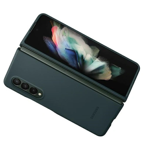 Kup Etui Samsung Galaxy Z Fold 3 EF-PF926TGEGWW zielony/green Silicone Cover - SMG443GRN - {ean13} - Sklep Home Screen