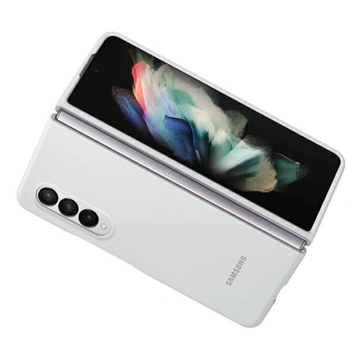 Kup Samsung Gehäuse Galaxy Z Fold 3 EF-PF926TWEGWW weiß/weiß Silikonhülle - SMG444WHT - {ean13} - Sklep Home Screen