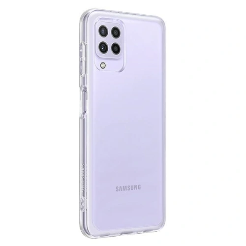 Buy Samsung Galaxy A22 LTE EF-QA225TT Soft Clear Cover Transparent - SMG445CL - {ean13} - Home Screen Store Europe
