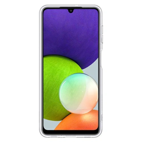 Kup Etui Samsung Galaxy A22 LTE EF-QA225TT Soft Clear Cover Transparent - SMG445CL - {ean13} - Sklep Home Screen