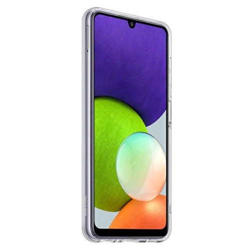 Buy Samsung Galaxy A22 LTE EF-QA225TT Soft Clear Cover Transparent - SMG445CL - {ean13} - Home Screen Store Europe