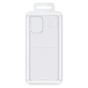 Samsung Galaxy A22 LTE EF-QA225TT Soft Clear Cover Transparent