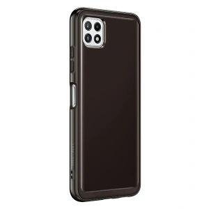Kup Etui Samsung Galaxy A22 5G EF-QA226TB Soft Clear Cover fekete/black - SMG446BLK - {ean13} - Sklep Home Screen