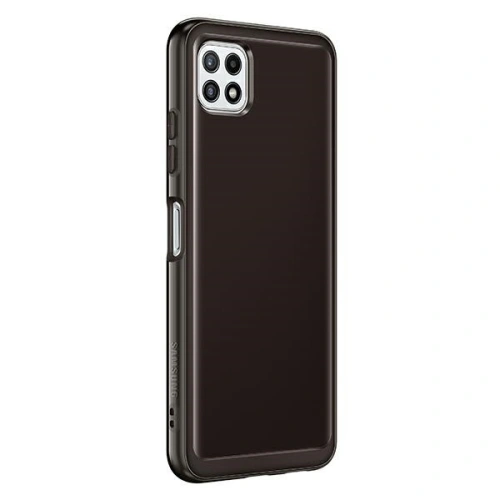 Kup Samsung Gehäuse Galaxy A22 5G EF-QA226TB Soft Clear Cover schwarz/schwarz - SMG446BLK - {ean13} - Sklep Home Screen