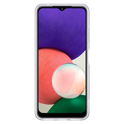 Kup Samsung Gehäuse Galaxy A22 5G EF-QA226TT Weiche Abdeckung Transparent - SMG447CL - {ean13} - Sklep Home Screen