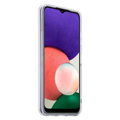 Kup Samsung Gehäuse Galaxy A22 5G EF-QA226TT Weiche Abdeckung Transparent - SMG447CL - {ean13} - Sklep Home Screen