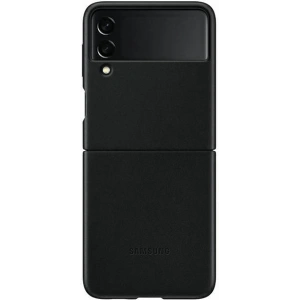 Kup Etui Samsung Galaxy Flip 3 EF-VF711LBEGWW czarny/black Leather Cover - SMG450BLK - {ean13} - Sklep Home Screen