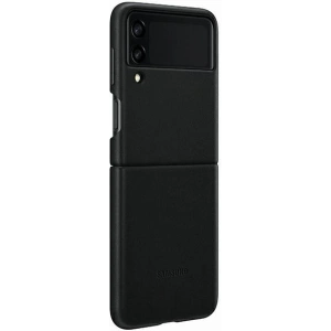 Kup Etui Samsung Galaxy Flip 3 EF-VF711LBEGWW czarny/black Leather Cover - SMG450BLK - {ean13} - Sklep Home Screen