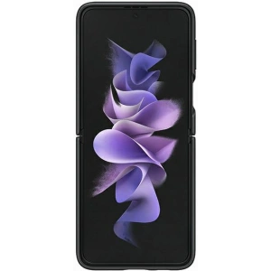 Kup Etui Samsung Galaxy Flip 3 EF-VF711LBEGWW czarny/black Leather Cover - SMG450BLK - {ean13} - Sklep Home Screen