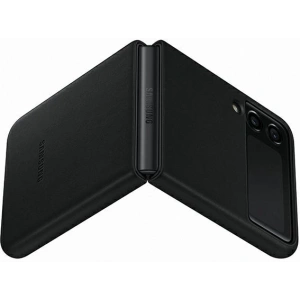 Kup Etui Samsung Galaxy Flip 3 EF-VF711LBEGWW czarny/black Leather Cover - SMG450BLK - {ean13} - Sklep Home Screen