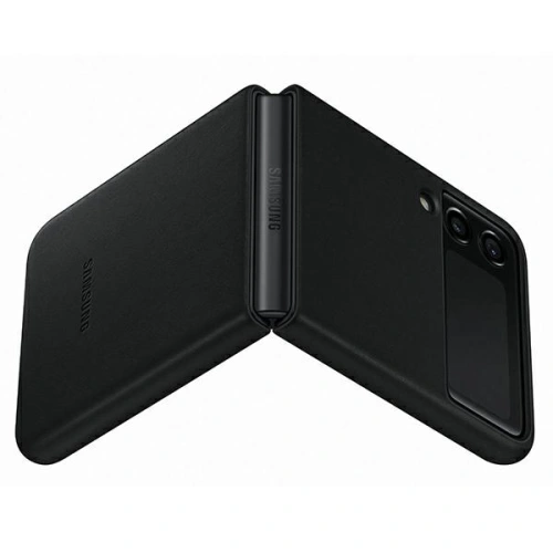 Kup Samsung Tasche Galaxy Flip 3 EF-VF711LBEGWW schwarz/schwarz Lederhülle - SMG450BLK - {ean13} - Sklep Home Screen