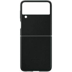Kup Etui Samsung Galaxy Flip 3 EF-VF711LBEGWW czarny/black Leather Cover - SMG450BLK - {ean13} - Sklep Home Screen