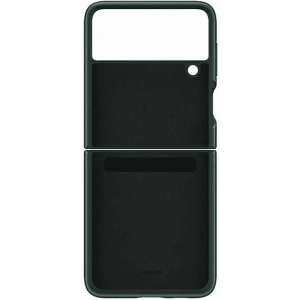 Kup Etui Samsung Galaxy Flip 3 EF-VF711LGEGWW zielony/green Leather Cover - SMG451GRN - {ean13} - Sklep Home Screen
